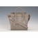 Celine Nano Luggage Crocodile Grey