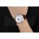 Cartier Calibre Tourbillon White Dial Stainless Steel Case Brown Leather Strap  622750