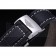 Breitling Chronomat 44 Black Dial with White Subdials Black Leather Bracelet  622511