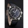 Swiss Blancpain Air Command Monaco YS Black Dial Stainless Steel Case Black Leather Strap