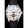 IWC Pilot Tourbillon White Dial Stainless Steel Case Black Textile Strap