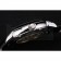 Patek Philippe Swiss Calatrava Ribbed Bezel Black Dial Black Leather Strap 7661