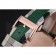 Burberry The City Classic Silver Dial Green Bracelet  622564