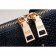 Prada Promenade Crocodile Leather Bag Dark Blue