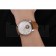 Patek Philippe Grand Complications Day Date Tourbillon White Dial Rose Gold Numerals Stainless Steel Case Brown Suede Leather Strap 1453818