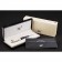 MontBlanc Silver Tipped Ballpoint Pen With Pearl Stud
