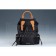 Burberry Large Backpack Black Nylon Tan Leather Trim 18927037
