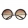 Miu Miu Round Embellished Brown Frame Sunglasses 308436
