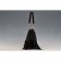 Saint Laurent Monogram Fringe Suede Chain Strap Tote Black