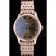 Omega Swiss DeVille Rose Gold Bezel Roman Numbers Brown Dial 7610