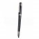 Bentley Silver Rimmed Black Ballpoint Pen  622791