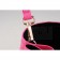 Prada Double Tote Ostrich Leather Bag Fuchsia