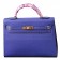 Hermes Kelly 32 Blue Electric 608179