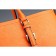 Prada Saffiano Double Tote Orange