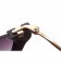 Miu Miu Rounded Cut Off Cat-Eye Black Sunglasses 308040