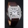 Cartier Santos 100 Diamond Silver Bezel 621926