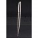 Christian Dior Horizontally Grooved Dark Grey Brown Ballpoint Pen  622741