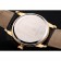 Omega De Ville Prestige White Dial Gold Case Black Leather Strap