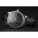 Swiss Rolex Cellini Black Dial Stainless Steel Case Black Leather Strap