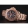 Swiss Rolex Submariner Skull Limited Edition Brown Dial Rose Gold Case And Bracelet 1454087