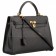 Hermes Kelly 32 Black 608178