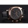 Swiss Panerai Radiomir 1940 Chronograph Black Dial Rose Gold Case Black Leather Strap