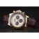 Rolex Cosmograph Daytona Gold Case Black Subdials Brown Leather Bracelet   622634