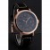 Hamilton Navy Pioneer Black Dial Rose Gold Case Black Leather Strap