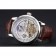 Patek Philippe Dual Time Moonphase Tourbillon White Skeletonised Dial Stainless Steel Case Brown Leather Strap