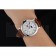 Patek Philippe Perpetual Calendar Retrograde Date White Dial Silver Case Brown Leather Bracelet 1454149