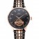 IWC Portugieser Tourbillon Black Dial Rose Gold Numerals Rose3 Gold Case Two Tone Black Rose Gold Bracelet