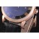 Patek Philipe Calatrava Roze Gold Polished Bezel Black Leather Bracelet 801435