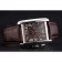 Cartier Tank MC Brown Dial Stainless Steel Case Brown Leather Bracelet  622692