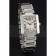 Swiss Cartier Tank Francaise Steel Case White Dial Roman Numerals Stainless Steel Bracelet  622649