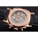 Swiss Panerai Radiomir 1940 Chronograph Black Dial Rose Gold Case Black Leather Strap