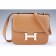 Hermes Constance Tan with Golden Buckle