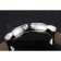 Cartier Rotonde White Dial Stainless Steel Case Black Leather Strap  622757