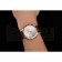 Omega Globemaster Silver Dial Gold Bezel Stainless Steel Case Brown Leather Strap