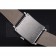 Franck Muller Master Square Black Dial Silver Case Black Leather Band  622353