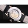 Patek Philippe Swiss Calatrava Ribbed Bezel Black Dial Black Leather Strap 7651