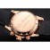Swiss Blancpain Fifty Fathoms Flyback Chronograph Black Dial Black Bezel Rose Gold Case Black Canvas Strap