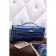 Hermes Kelly Longue Clutch Crocodile Leather Blue Electric 608167