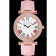 Franck Muller Double Mistery Ronde White Dial Rose Gold Case Light Pink Leather Strap