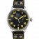 IWC Big Pilot 45mm Black And Yellow Dial Black Leather Bracelet