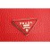 Prada Saffiano Soft Double Bag Red