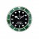 Rolex Submariner Wall Clock Silver-Green  621912