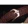 Rolex Cellini Gold Dial And Bezel Stainless Steel Case Brown Leather Strap  622840