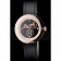 Hermes Classic MOP Dial Black Leather Strap