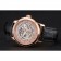 Swiss Piaget Altiplano Skeleton Dial With Diamonds Rose Gold Case Black Leather Strap