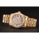 Swiss Rolex Day Date Yellow Gold Diamond Pave